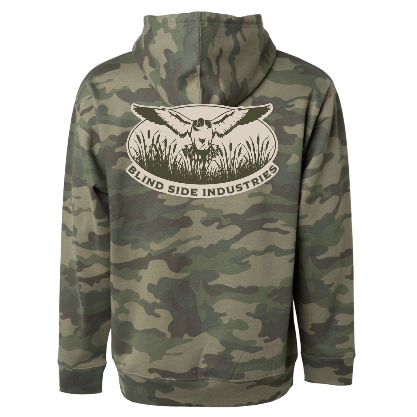 Hoodie - BSI Vintage Camo