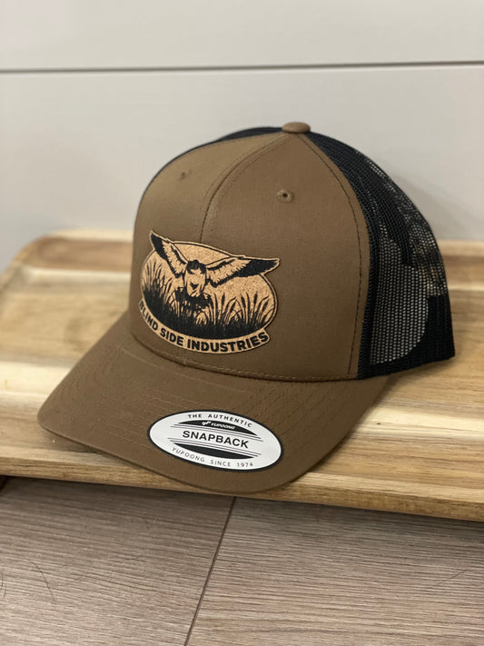 Retro Trucker Hat with Cork BSI Patch